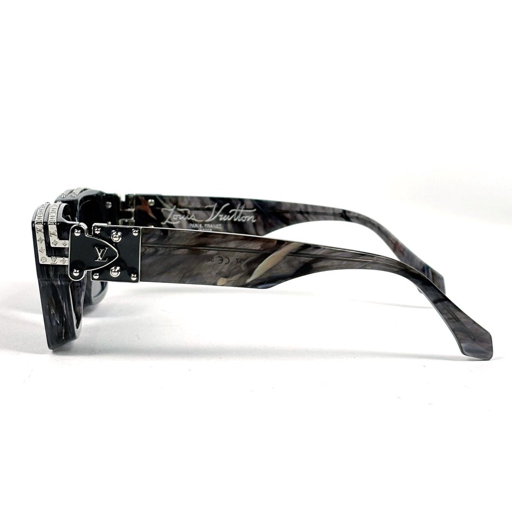 Louis Vuitton 1.1 Millionaire Eyewear Square Sunglasses Acetate Gray — view 2