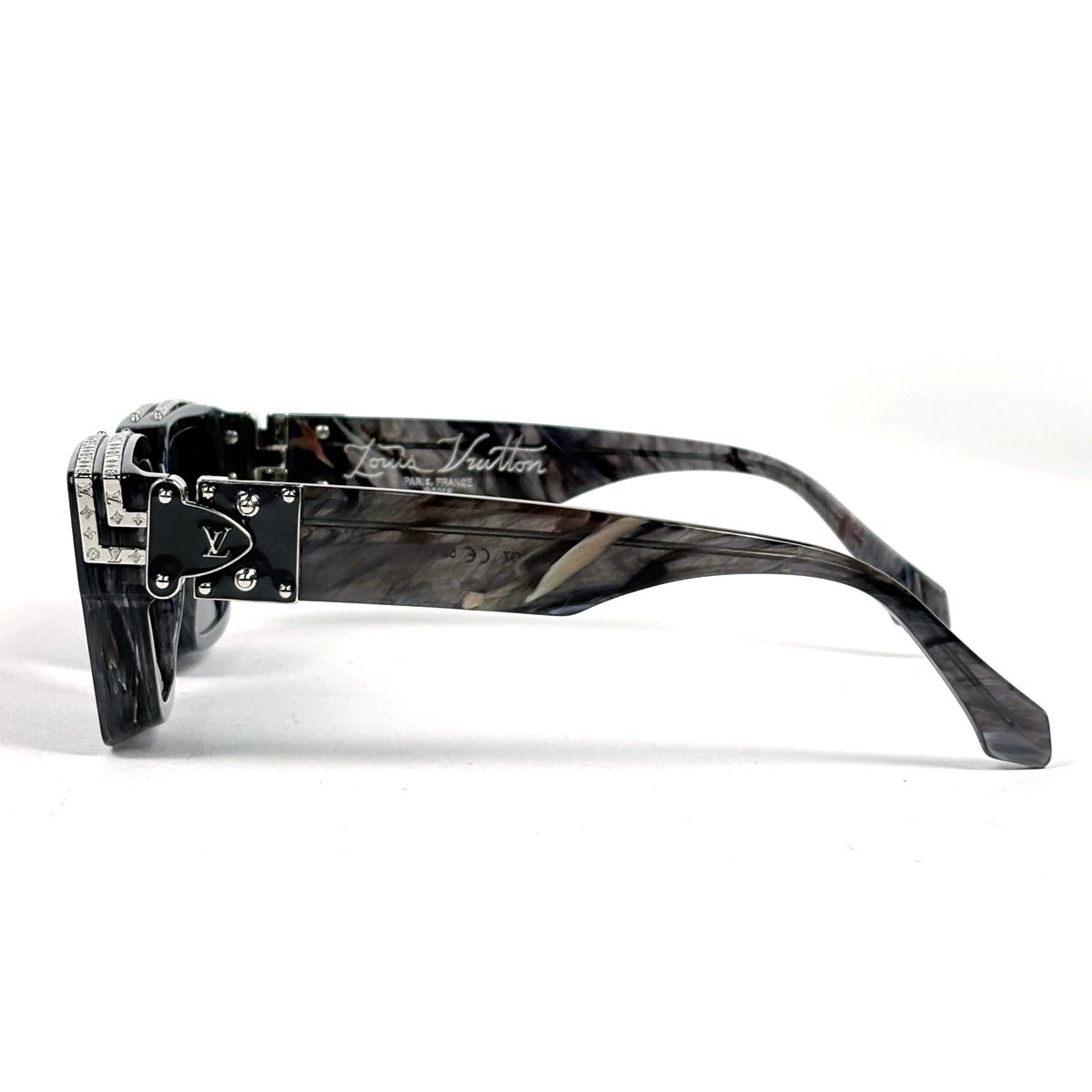 Louis Vuitton 1.1 Millionaire Eyewear Square Sunglasses Acetate Gray — view 2