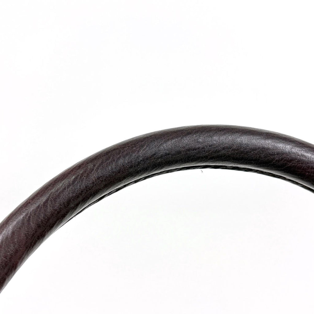 Loewe Amazona Justa Tote Anagram Handbag Leather Brown — view 7