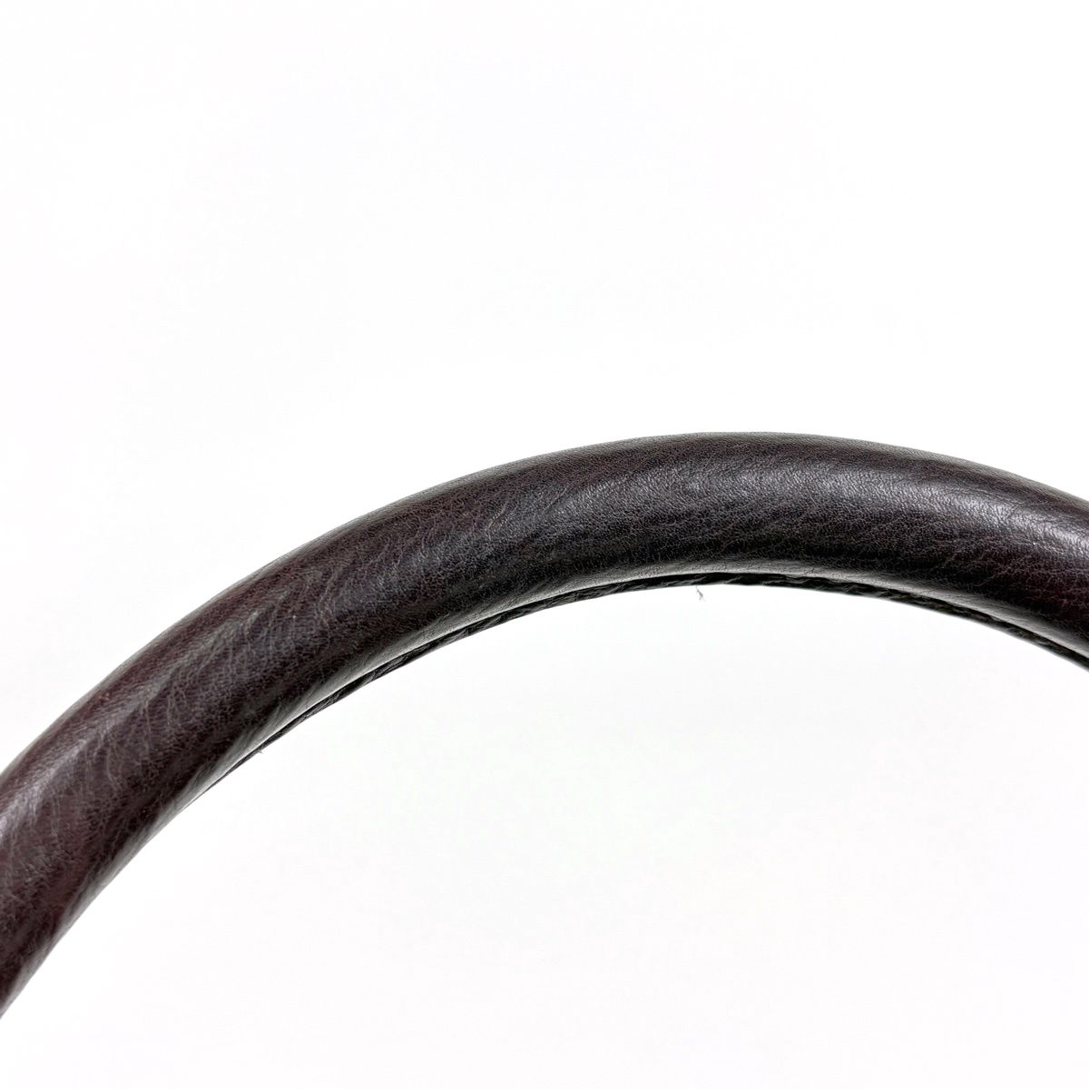 Loewe Amazona Justa Tote Anagram Handbag Leather Brown — view 7