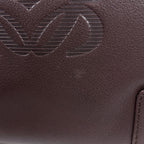 Loewe Amazona Justa Tote Anagram Handbag Leather Brown — view 5
