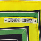 Hermes Carre 90 Couvertures Et Tenues de Jour Horsewear Scarf Silk Yellow — view 2