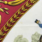 Hermes Carre 90 la Promenade de Longchamps Walk to Long Chien Scarf Silk — view 4