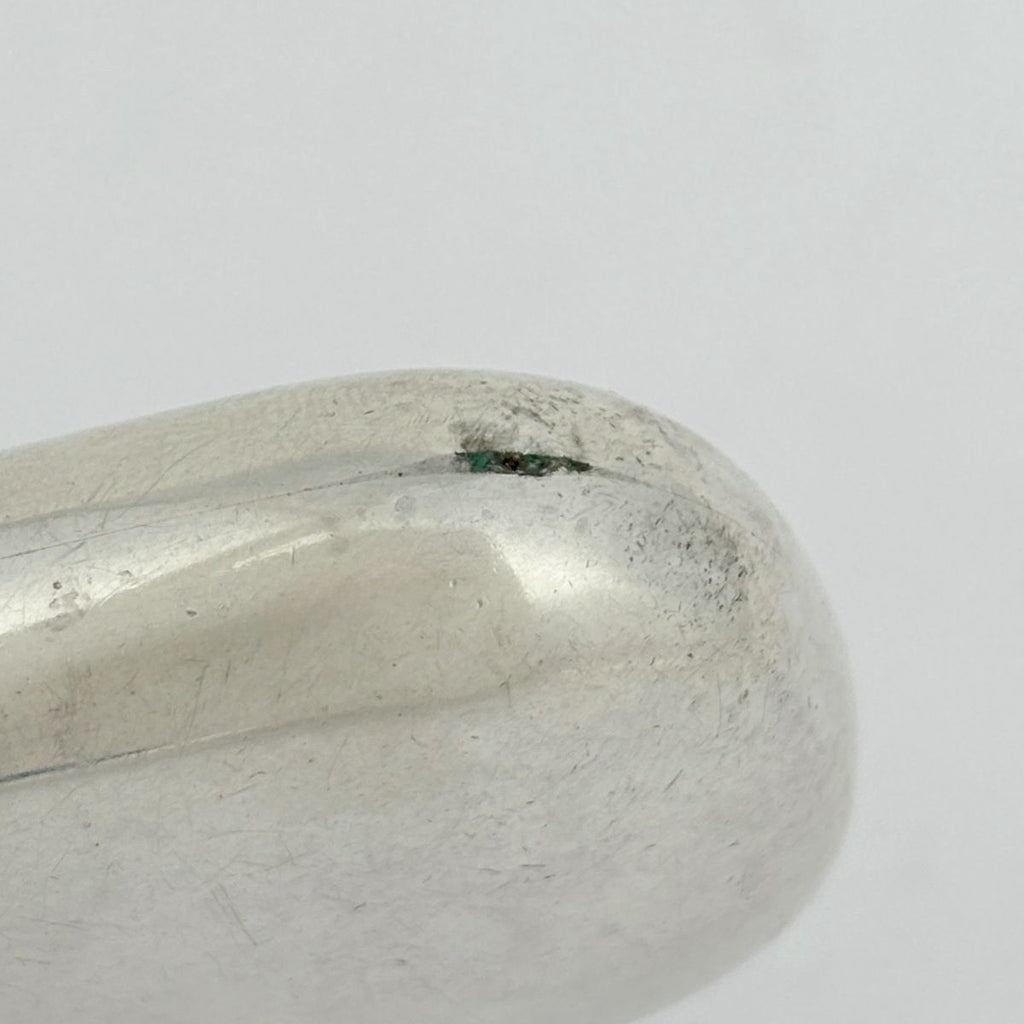 Hermes Perfume Bottle Necklace 925 Sterling Silver Leather — view 4