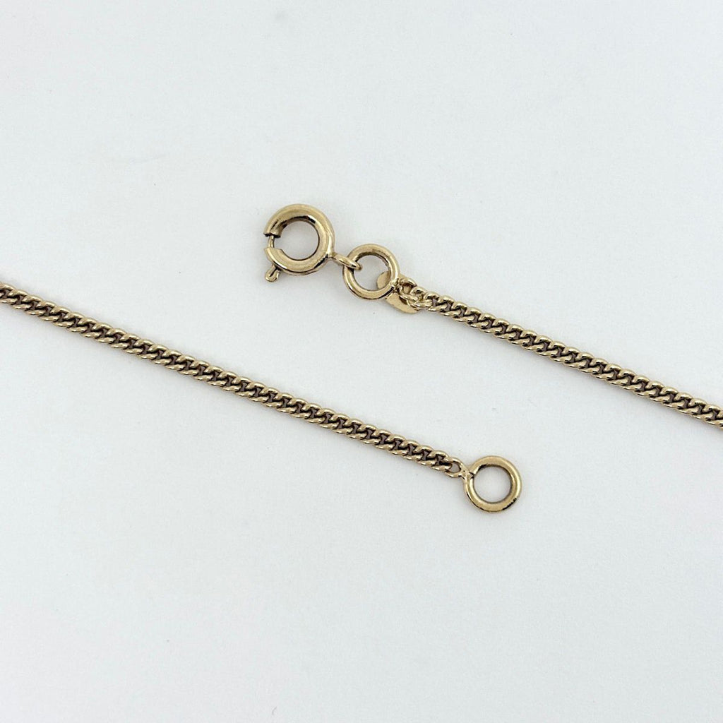 Chanel CC Logo Rhinestone Necklace Lip Gold Plated — view 3
