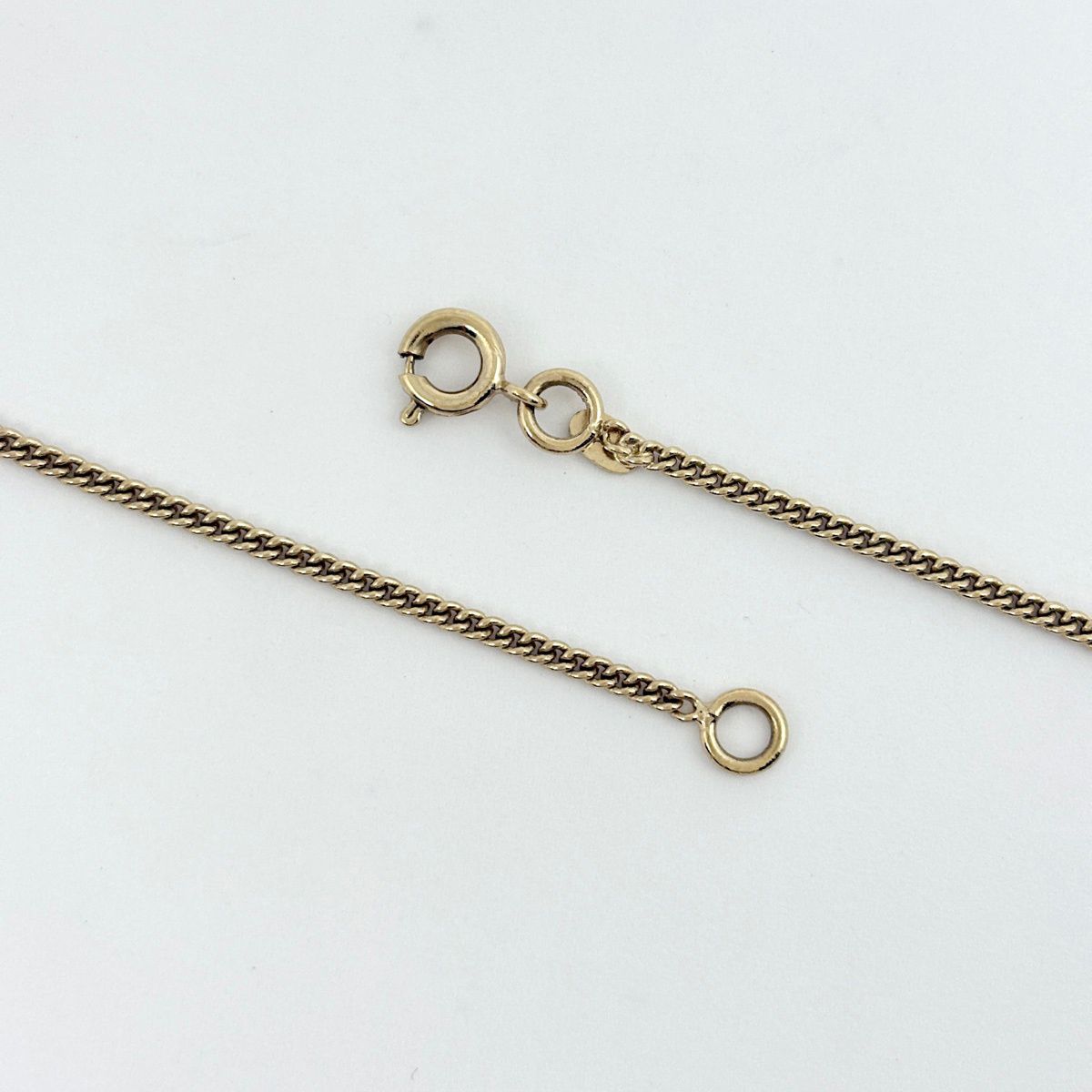 Chanel CC Logo Rhinestone Necklace Lip Gold Plated — view 3