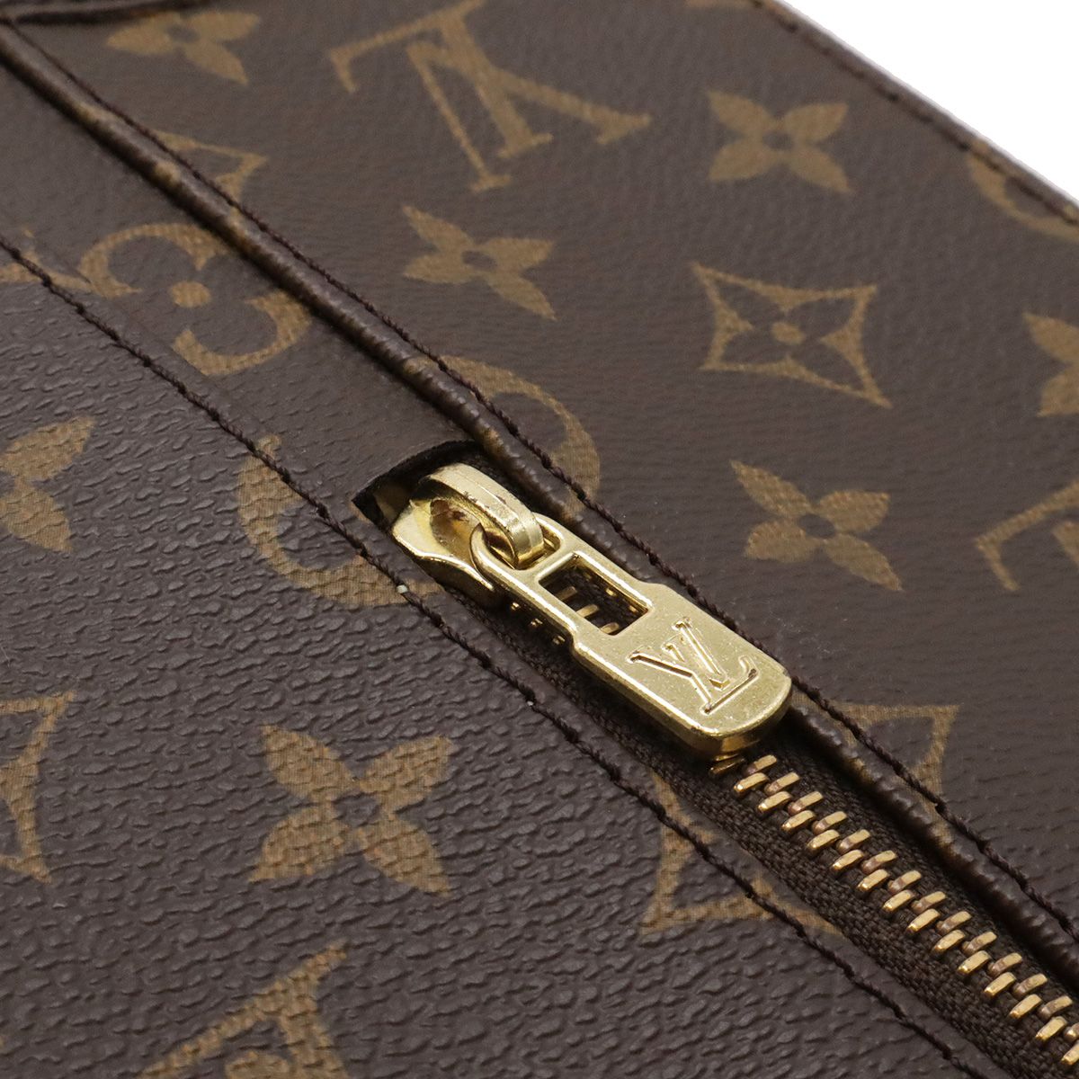 Louis Vuitton Monogram Wine Carrier Bag Handbag Bottle Case Golf Cup Japan — view 4
