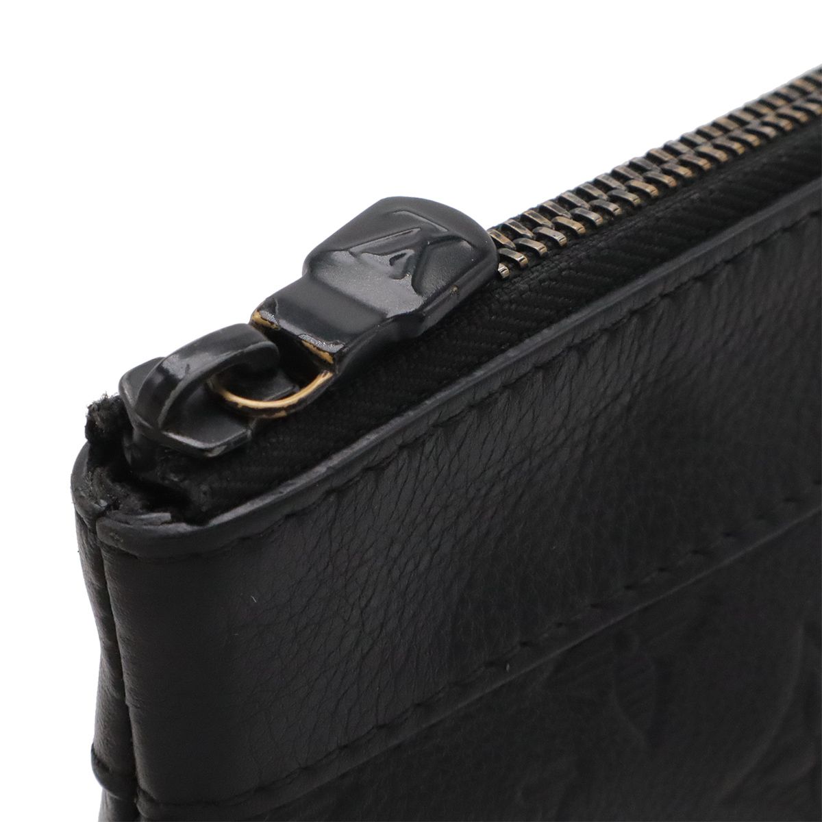 Louis Vuitton Monogram Shadow Pochette To Go Clutch Noir Black — view 4