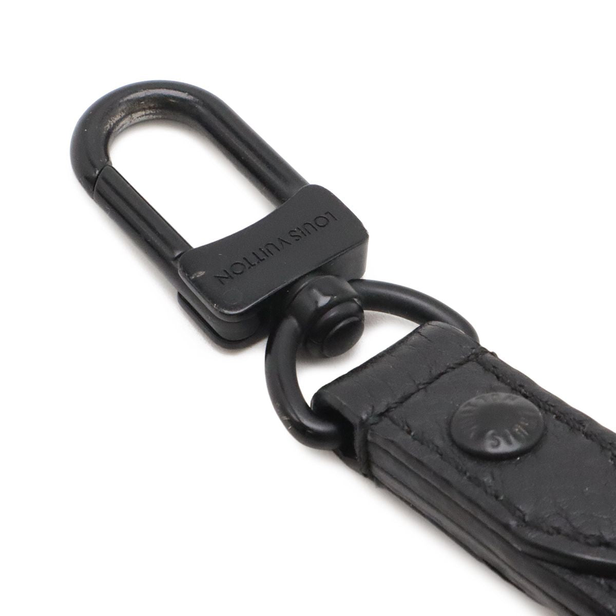 Louis Vuitton Monogram Shadow Pochette To Go Clutch Noir Black — view 5