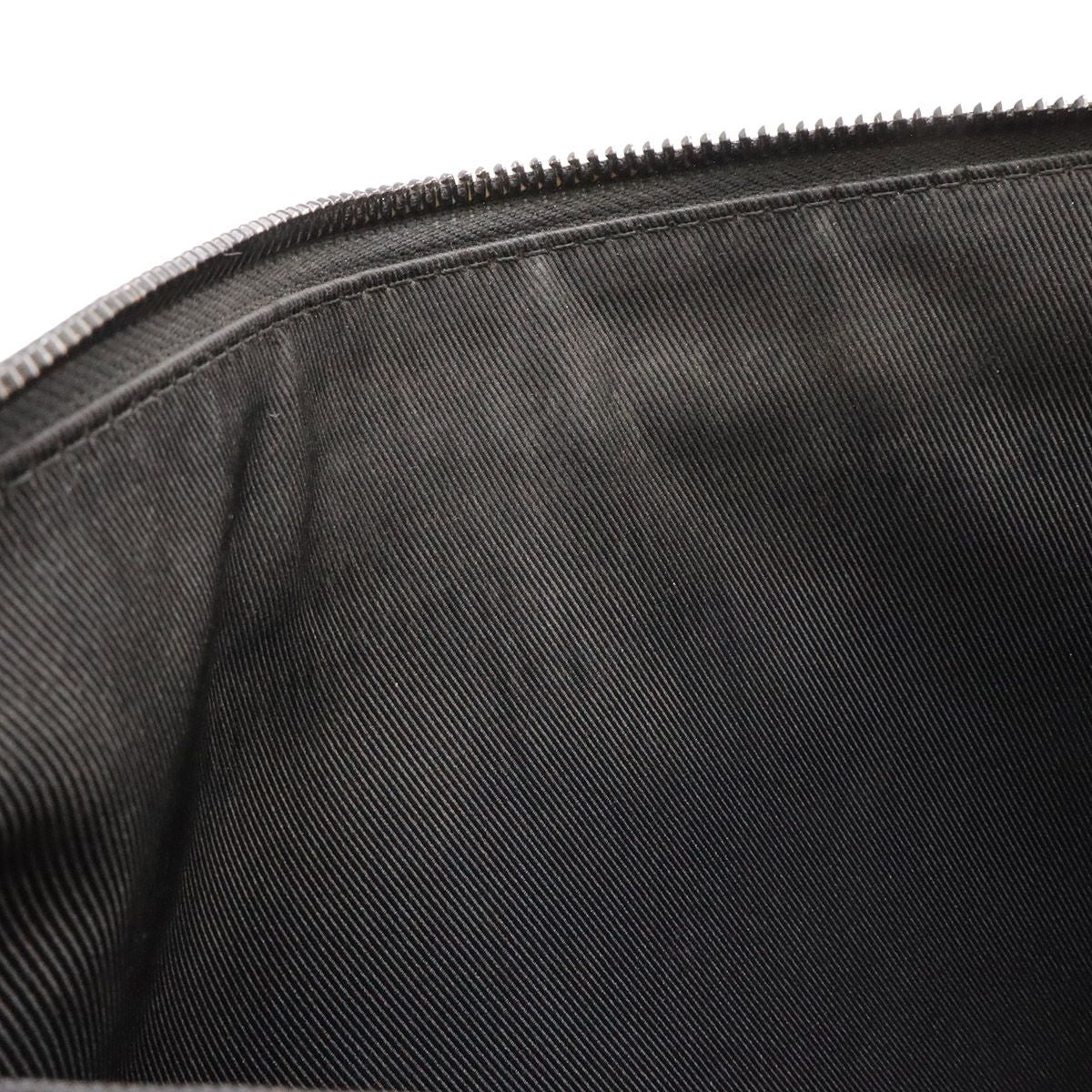 Louis Vuitton Monogram Shadow Pochette To Go Clutch Noir Black — view 8
