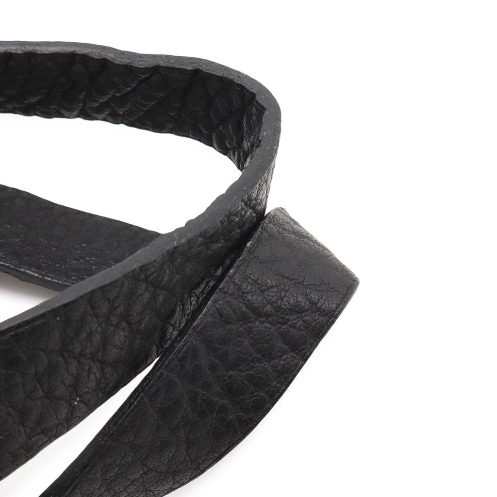 Hermes Amedaba Diago PM Tote Bag Wool Leather Black Silver — view 4