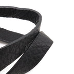 Hermes Amedaba Diago PM Tote Bag Wool Leather Black Silver — view 4