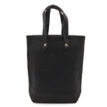 Hermes Amedaba Diago PM Tote Bag Wool Leather Black Silver