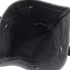 Hermes Amedaba Diago PM Tote Bag Wool Leather Black Silver — view 5