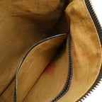 Fendi Selleria Zucca Logo Shoulder Bag Crossbody Canvas Leather Brown Silver — view 8
