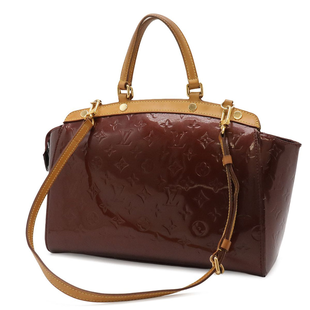 Louis Vuitton Monogram Vernis Blair MM Tote 2-Way Shoulder Bag Patent Rouge — view 2