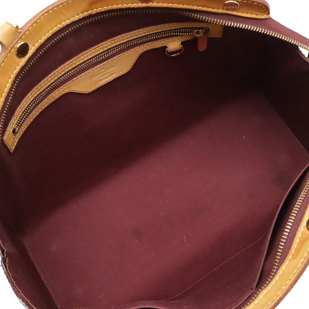 Louis Vuitton Monogram Vernis Blair MM Tote 2-Way Shoulder Bag Patent Rouge — view 8