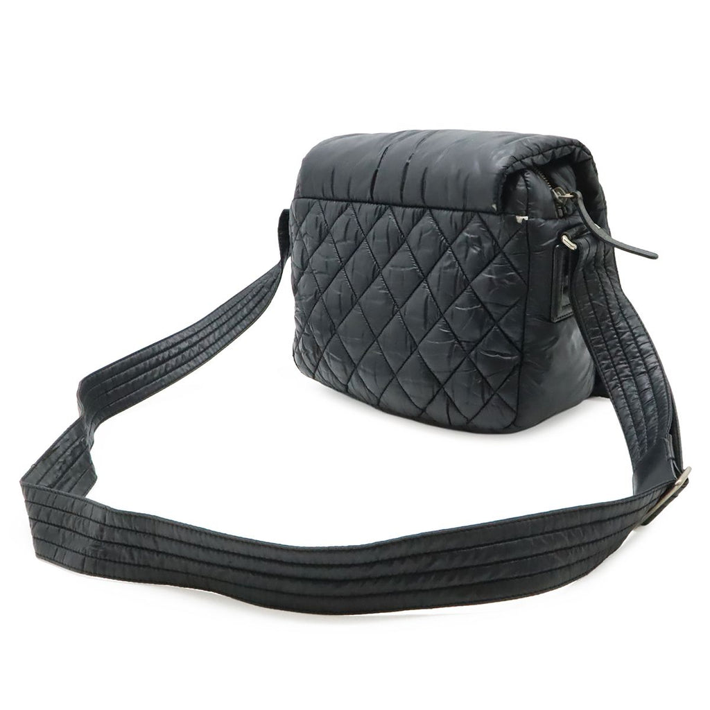 Chanel Coco Cocoon Quilted Small Messenger Shoulder Bag Crossbody Nylon Leather — view 2
