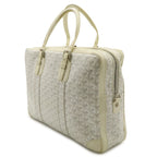 Goyard Ambassador MM Business Briefcase Handbag Herringbone Pattern Leather — view 2