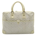 Goyard Ambassador MM Business Briefcase Handbag Herringbone Pattern Leather