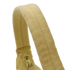 Prada Triangle Logo Pouch Mini Bag Party Nylon Yellow Silver — view 6
