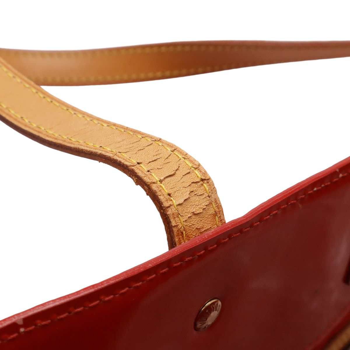 Louis Vuitton Monogram Vernis Reade GM Tote Large Shoulder Bag Patent Rouge — view 7