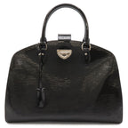 Louis Vuitton Epi Electric Pont Neuf GM Tote Bag Noir Black Silver