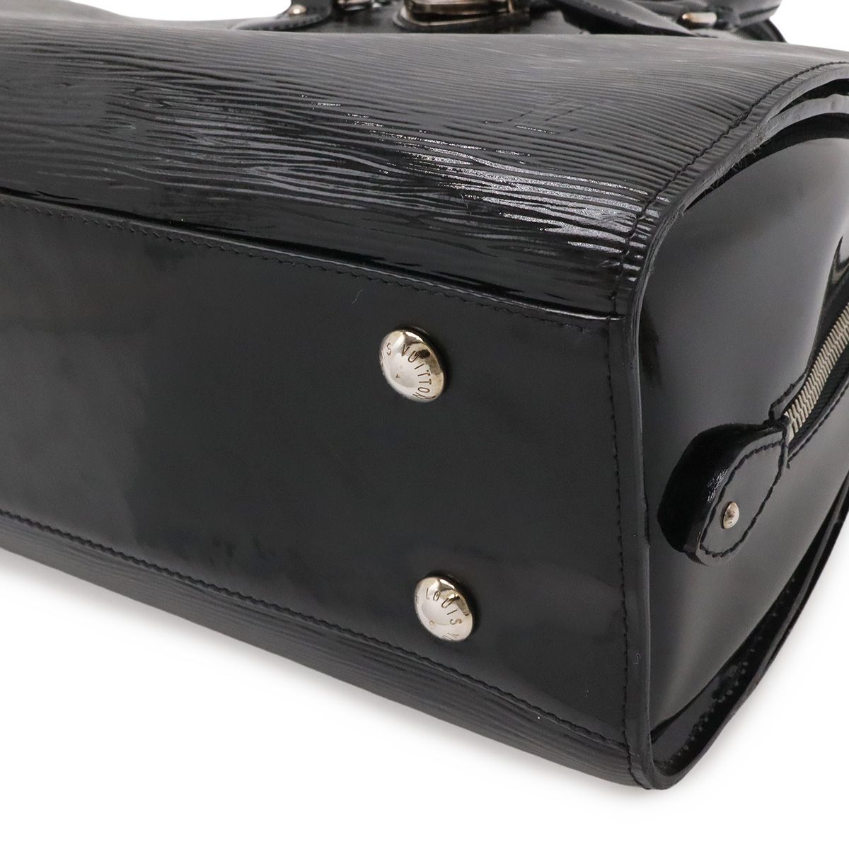 Louis Vuitton Epi Electric Pont Neuf GM Tote Bag Noir Black Silver — view 3