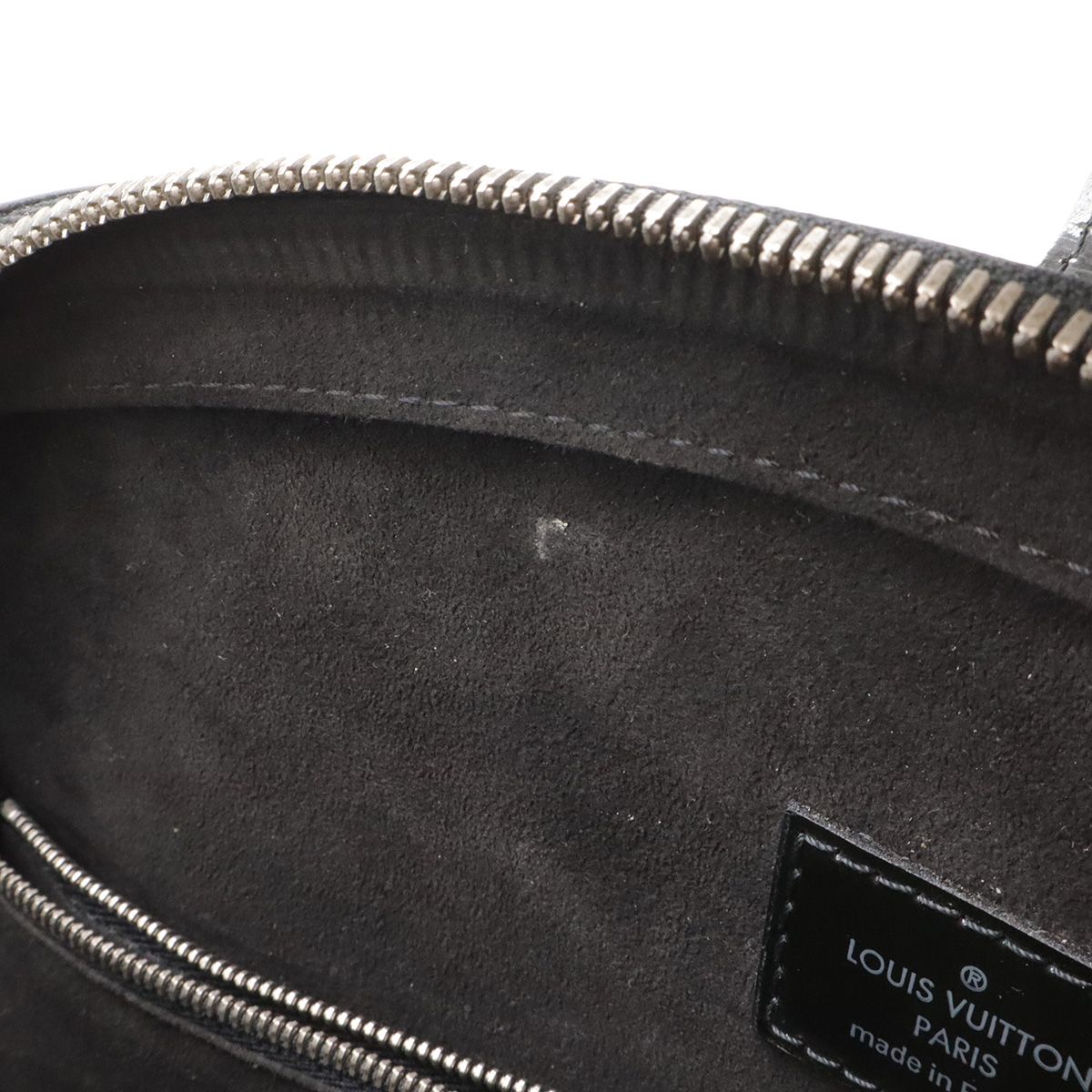 Louis Vuitton Epi Electric Pont Neuf GM Tote Bag Noir Black Silver — view 8
