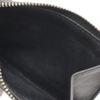 Bottega Veneta Intrecciato Coin Purse Card Case Leather Black — view 5