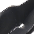 Louis Vuitton Taiga Portefeuille Marco NM Bifold Wallet Leather Noir Black — view 6