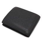 Louis Vuitton Taiga Portefeuille Marco NM Bifold Wallet Leather Noir Black — view 2