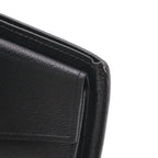Louis Vuitton Taiga Portefeuille Marco NM Bifold Wallet Leather Noir Black — view 5
