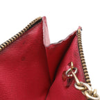 Louis Vuitton Monogram Multicolor Pochette Cles Coin Purse Noir Grenard — view 6