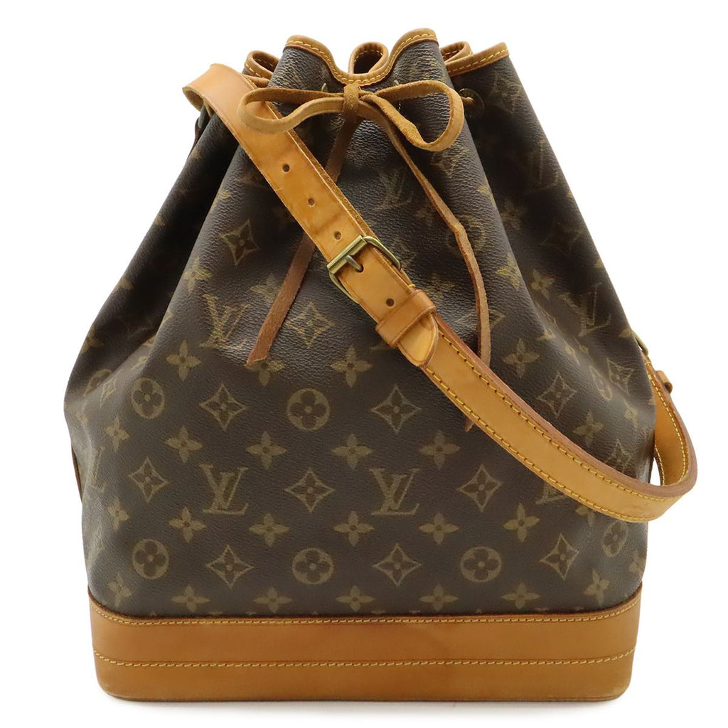 Louis Vuitton Monogram Noe Shoulder Bag Semi Drawstring Malletie