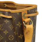 Louis Vuitton Monogram Noe Shoulder Bag Semi Drawstring Malletie — view 6