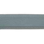 Hermes Chaine D'Ancre Reversible Belt Leather Black Blue Gray Silver 80 — view 7