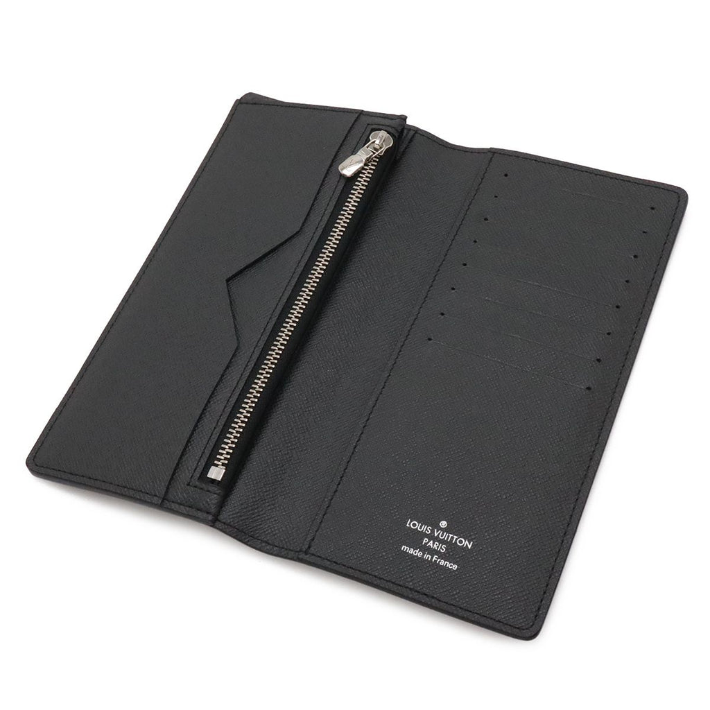 Louis Vuitton Taiga Portefeuille Alexandre Bifold Wallet Ardoise Black — view 4