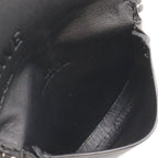 Loewe Anagram Heel Pouch Mini Shoulder Bag Pochette Calf Leather Black — view 7