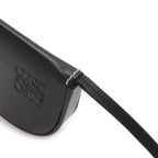 Loewe Anagram Heel Pouch Mini Shoulder Bag Pochette Calf Leather Black — view 4