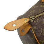 Louis Vuitton Monogram Speedy 35 Mini Boston Bag Purse — view 5
