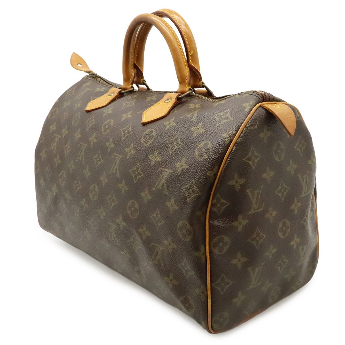 Louis Vuitton Monogram Speedy 35 Mini Boston Bag Purse — view 2