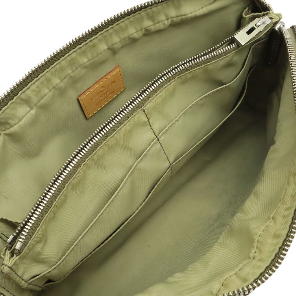 Louis Vuitton Damier Geant Acrobat Belt Bag Canvas Leather Tail Khaki — view 7