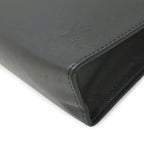 Louis Vuitton Taiga Pochette Voyage MM Clutch Calf Leather Noir Black — view 3