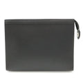 Louis Vuitton Taiga Pochette Voyage MM Clutch Calf Leather Noir Black