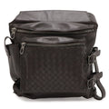 Bottega Veneta Intrecciato Waist Bag Leather Dark Brown