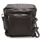 Bottega Veneta Intrecciato Waist Bag Leather Dark Brown