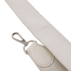 Hermes Evelyne I 1 GM Shoulder Bag Taurillon Clemence White Silver — view 4