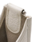 Hermes Evelyne I 1 GM Shoulder Bag Taurillon Clemence White Silver — view 7