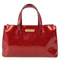 Louis Vuitton Tote Wilshire PM Monogram Vernis Canvas Pomme D'amour